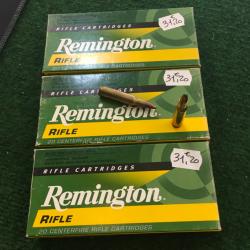 Lot de 60 balles Calibre 222REM REMINGTON PSP 50 grains (3,2gr)