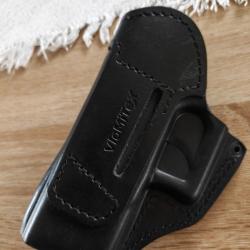 Holster cuir vlamitex walther PPQ 9mm