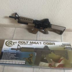 Fusil d'assaut airsoft COLT M4A1 CQBR DARK EARTH COMBAT