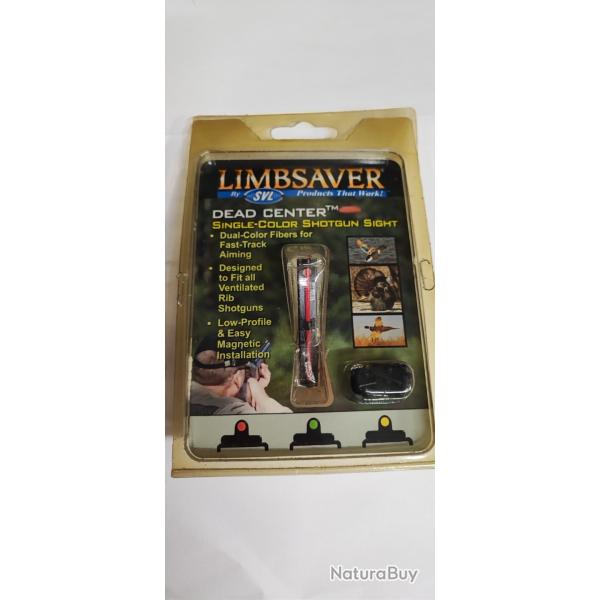 1 VISE ( guidon ) rouge  AIMANTE LIMBSAVER - 5cm