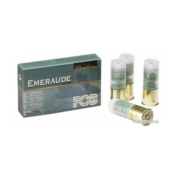 Cartouches FOB EMERAUDE BRENNEKE 12/70 34G