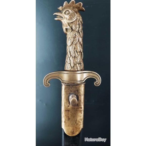 GLAIVE DE LA GARDE CONSTITUTIONNELLE DU ROI COULLIER A PARIS - FRANCE Monarchie Constitutionnelle (1