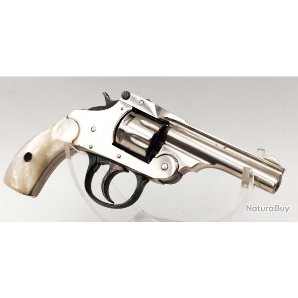 REVOLVER IVER JOHNSON SA.DA. CALIBRE 22LR BREVET DE 1896 FINITION LUXE ETAT NEUF - USA XIX U.S.A. X