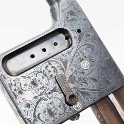 PISTOLET GAULOIS NUMERO 4 FINITION LUXE CALIBRE 8MM GAULOIS MANUFCATURE DE SAINT-ETIENNE - FRANCE XI