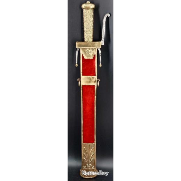 GLAIVE DE L'COLE MILITAIRE DE MARS MODLE 1794 JACQUES LOUIS DAVID 3500EX - FRANCE RPUBLIQUE Franc