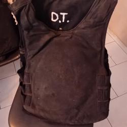 ENCHERE GILET PARE BALLES LOURD IRLANDAIS EN KEVLAR + CERAMIQUE NIVEAU 3+ TAILLE L