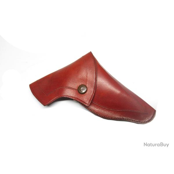 Etui cuir pour petit revolver style velodog ou similaire