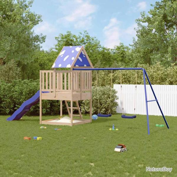 Aire de jeux d'ext�rieur bois de pin massif