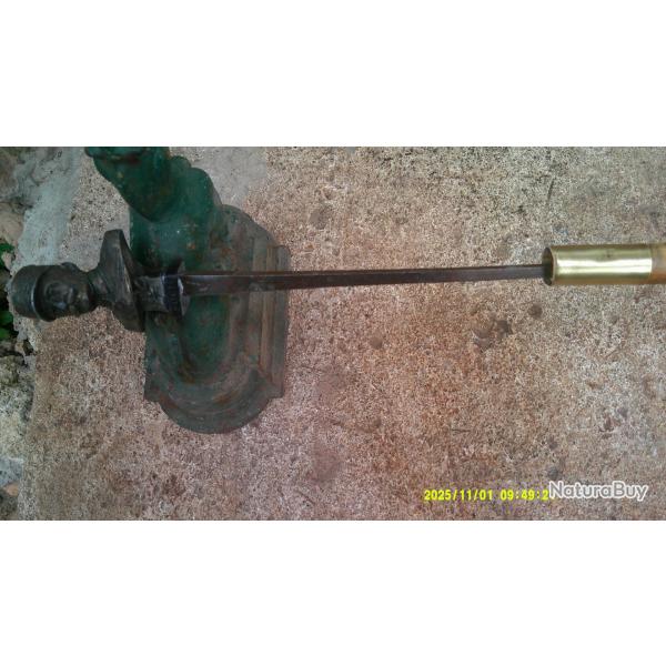 Belle lgante canne pe buste du marchal FOCH trs bon tat