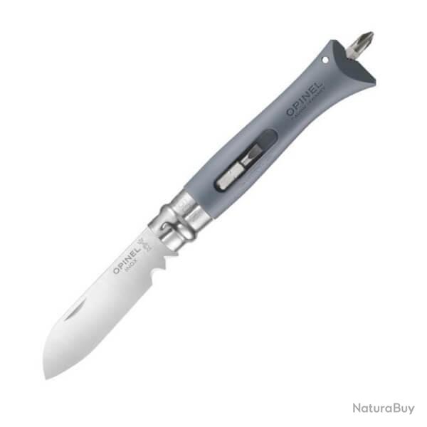 Couteau Opinel N 9 Bricolage manche gris 12cm 17926