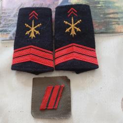 Galons de caporal d'artillerie