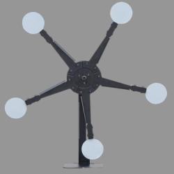 CIBLES ETOILE METAL