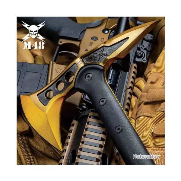 Hache tactique M48 dore - United Cutlery UC3319