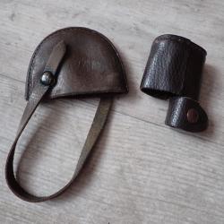 Bonnettes : cuir de protection pour dioptre waffenfabrik WF suisse. Accessoires K31