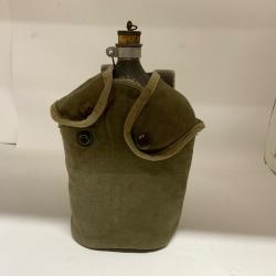 gourde FR attaches indo Indochine,mod 1952 (bouchon liège) complet français française Algérie