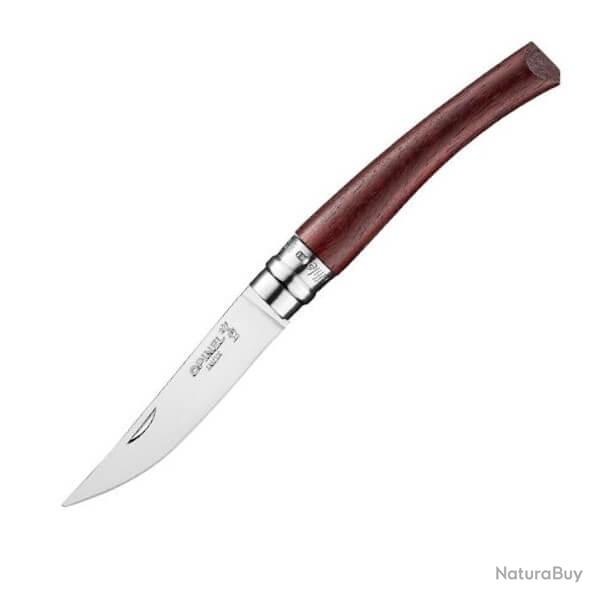 Couteau Opinel Effil 8 Padouk manche 10cm 25549