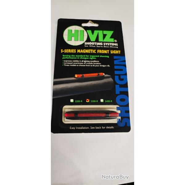 GUIDON HIVIZ S-SERIES MAGNETIQUE S300-R