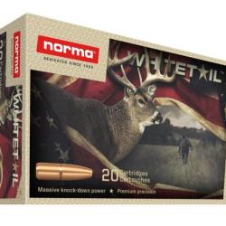 BALLES NORMA WHITETAIL 285GR , CALIBRE: 9,3*62. Lot de 60 cartouches.
