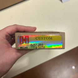 MUNITIONS HORNADY CUSTOM CAL - 8x57 JRS 170gr SST