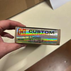 MUNITIONS HORNADY CUSTOM INTERNATIONAL CAL - 9,3x62 286gr InterLock SP
