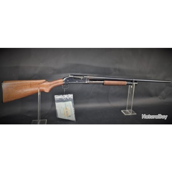 Fusil  pompe Winchester 1897, takedown fabriqu en 1942 super tat cat D collection cal 16/70.