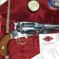 Lot Revolver Pietta 1858 Remington New Model Army Sheriff inox cal.44 (RGSSH44LC)  utilisé 1×