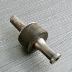 Obturateur tête de culasse de chassepot avec son joint cuir