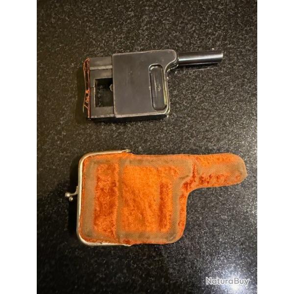 pistolet gaulois n 1 de la manufacture de saint Etienne + tui