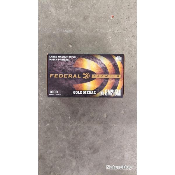 Amorces Fdral  Match Large Rifles Magnum