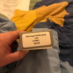 Point rouge fuzyon chasse 1x20 Red dot