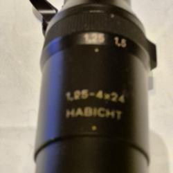 Lunette swarovski habchit 1,25-4×24