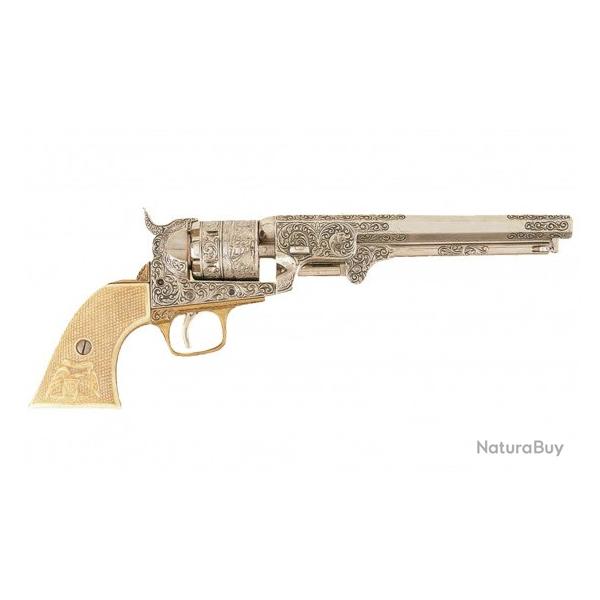 Revolver Marine USA 1851 Nikel  Rplique