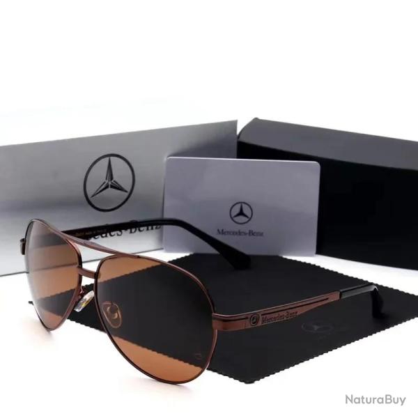 Lunettes de Soleil Polarisee UV400 Mercedes-Benz, Modele: Tea