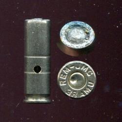 .38 AMU - rare cartouche de compétition militaire USA pour COLT 1911 - marquage : REM-UMC 38 AMU