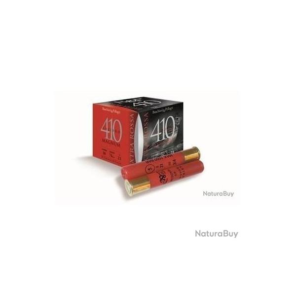 Cartouches B&P extra rossa calibre 410/76 magnum 21g n�6 bourre jupe x25