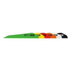Lot de 100 plumes Easton BTV Bright orange