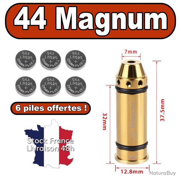 Cartouche de tir laser 44 magnum compatible avec la plupart des applications - Stock France
