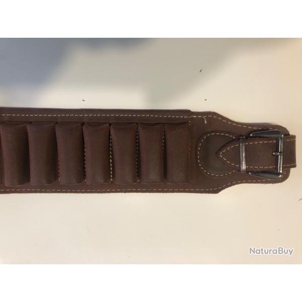 Cartouchire cuir calibre 12