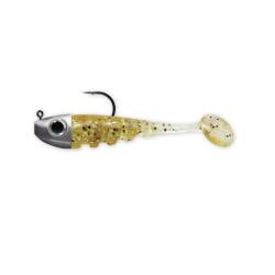 LEURRE SOUPLE TOUPTI SHAD 4CM 4G - LIGHT GOLD - DELALANDE