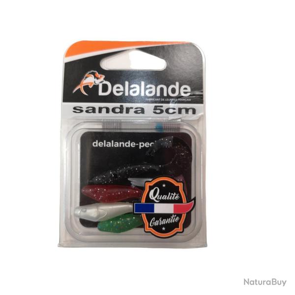 LEURRE SOUPLE SANDRA 5CM - MULTICOLOR - DELALANDE