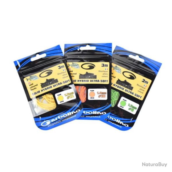 ELASTIQUE PLEIN SOLID ULTRA SOFT GOLDEN CARP - 2.8mm - GARBOLINO