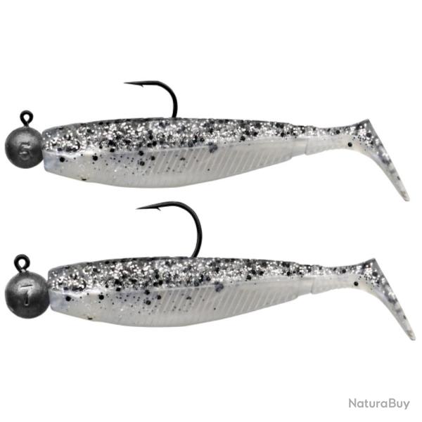 LEURRE SOUPLE MONTE GBUMP 80 READY TO CATCH X2 - SALT&PEPER - GUNKI