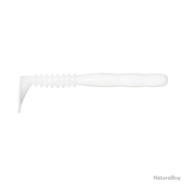 LEURRE ROCKVIBE SHAD 8.9CM X6 - MAT WHITE - REINS