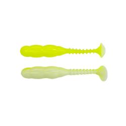 LEURRE FAT ROCKVIBE SHAD 16CM X3 - WHITE CHARTREUSE - REINS