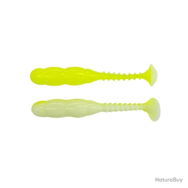 LEURRE FAT ROCKVIBE SHAD 16CM X3 - WHITE CHARTREUSE - REINS