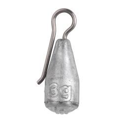 LEST EN ZINC CLIP ON LURE WEIGHT - 3g - SPRO