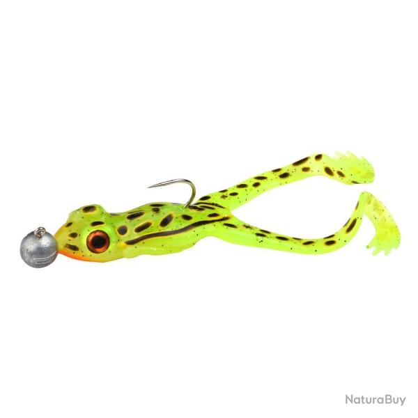 LEURRE SOUPLE IRIS THE FROG TO GO 10CM 5G - FLUO GREEN FROG - SPRO
