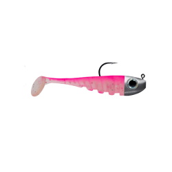 LEURRE SOUPLE TOUPTI SHAD 3CM 2G - GALACTIC PINK - DELALANDE