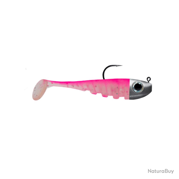 LEURRE SOUPLE TOUPTI SHAD 4CM 4G - GALACTIC PINK - DELALANDE