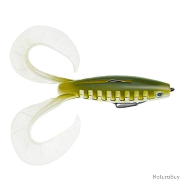 LEURRE SOUPLE ARME NEO FROG 18CM - NATURAL GREEN - DELALANDE